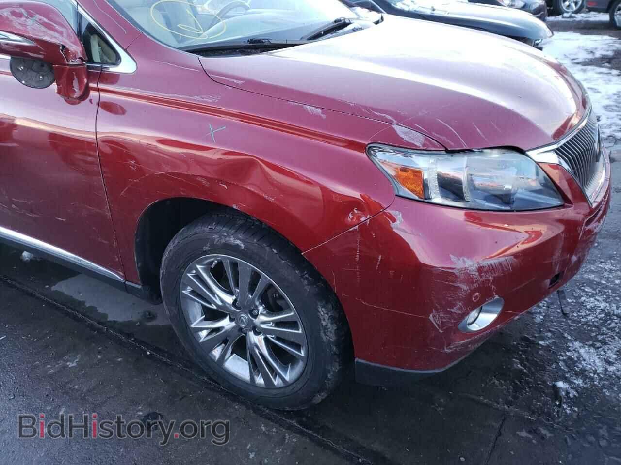 2010 LEXUS RX450 - VIN: JTJBC1BAXA2015703 - Фото 9