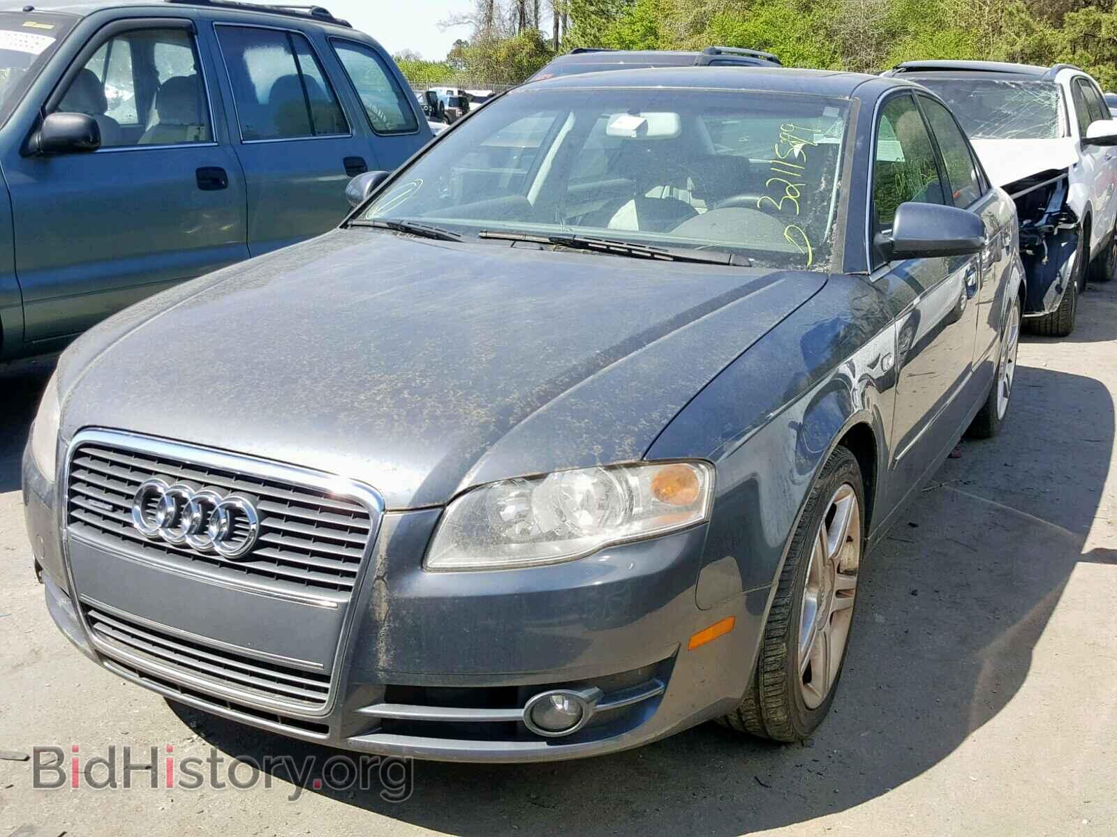 2007 AUDI A4 - VIN: WAUDF78E67A272675 - Фото 2