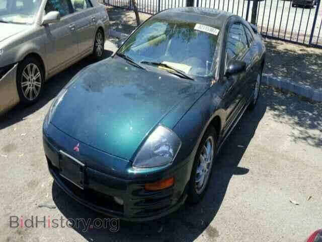 2001 MITSUBISHI ECLIPSE - VIN: 4A3AC54H51E171949 - Фото 2