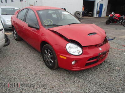 2005 Dodge NEON Neon SXT, красный — VIN 1B3ES56C55D234666, Copart