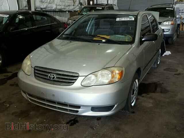 2003 TOYOTA COROLLA - VIN: 2T1BR32E03C041120 - Фото 2