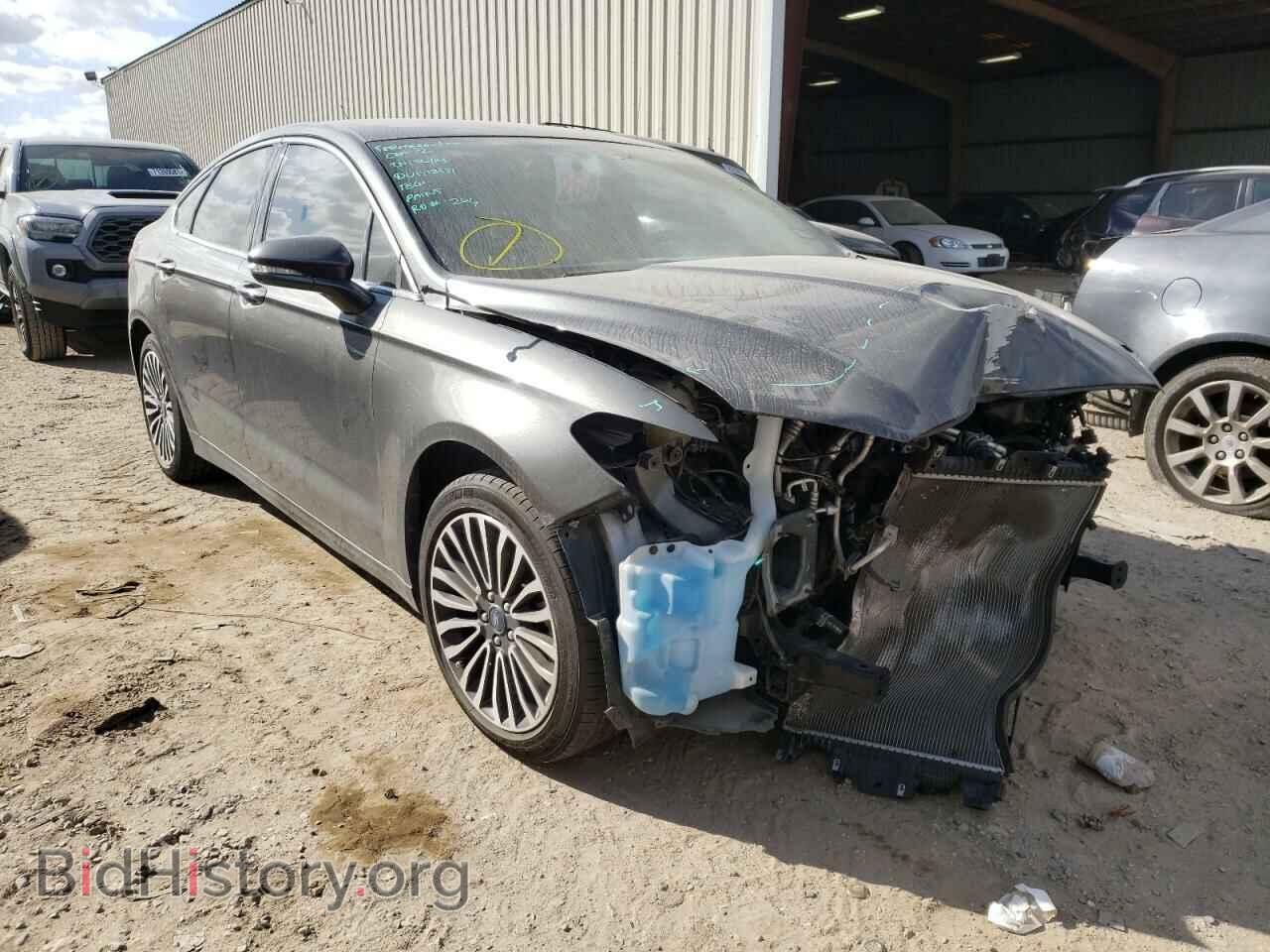 Photo 3FA6P0HD5JR237667 - FORD FUSION 2018