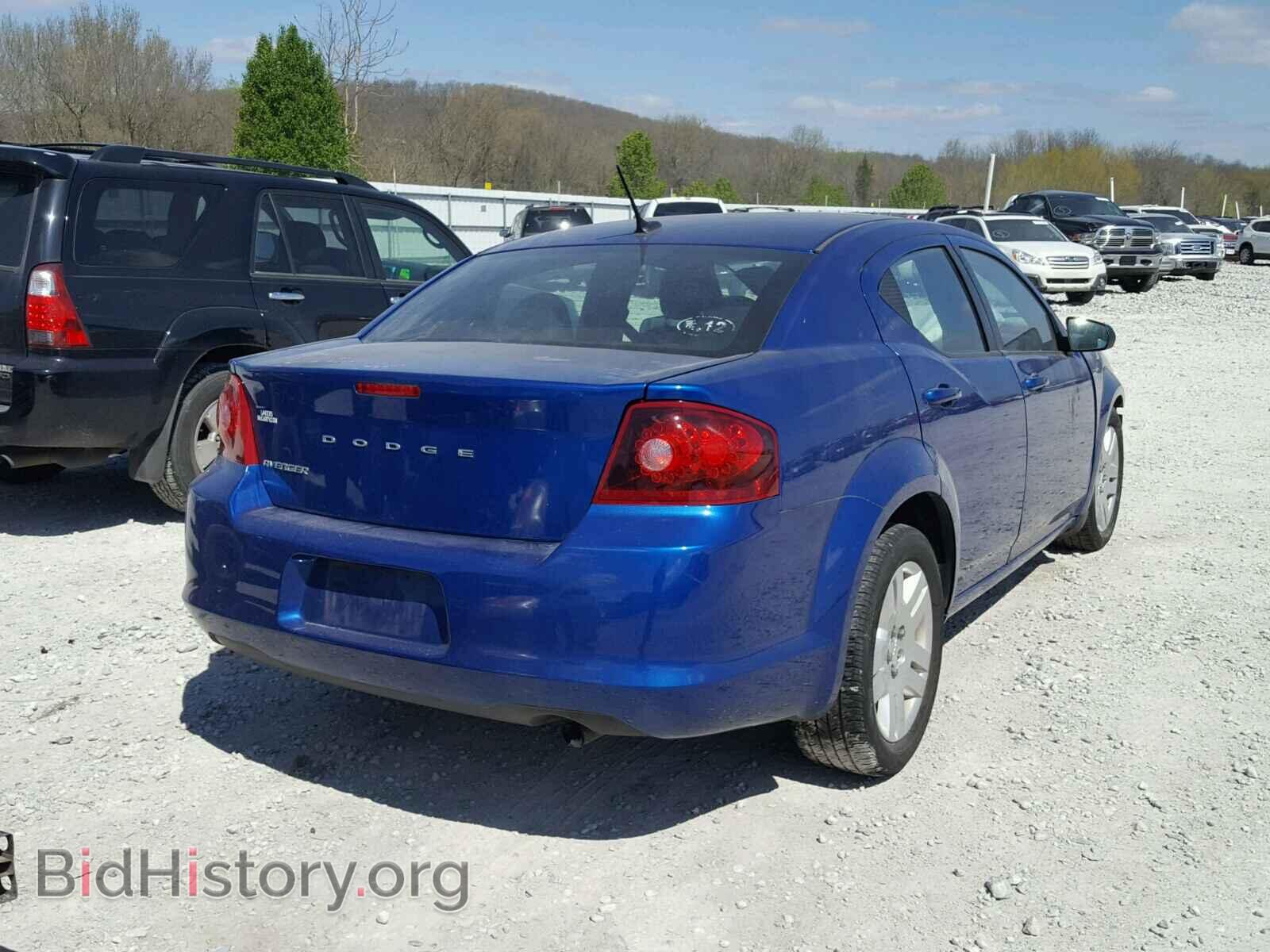 2014 DODGE AVENGER - VIN: 1C3CDZAB0EN148640 - Фото 4