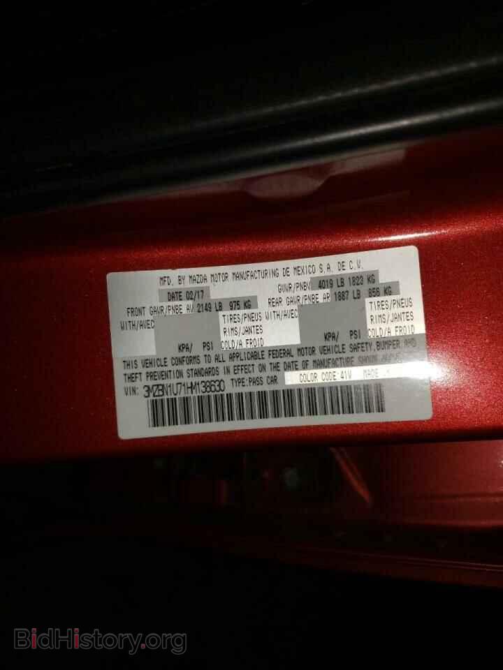 2017 MAZDA 3 - VIN: 3MZBN1U71HM138630 - Фото 10