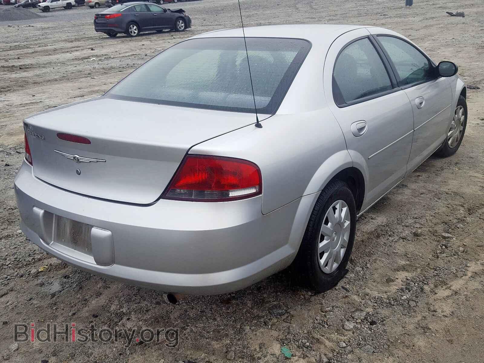 2005 CHRYSLER SEBRING - VIN: 1C3EL46X05N575514 - Фото 4