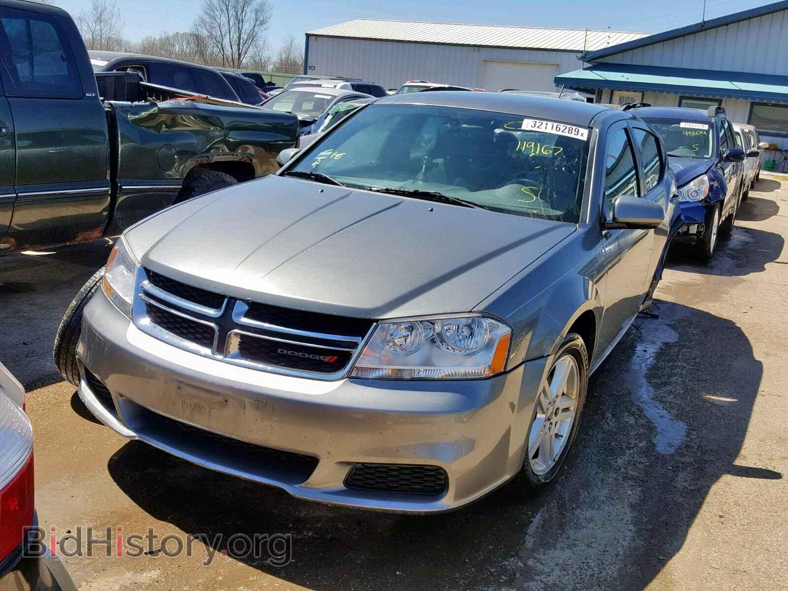 2012 DODGE AVENGER - VIN: 1C3CDZCB1CN213876 - Фото 2