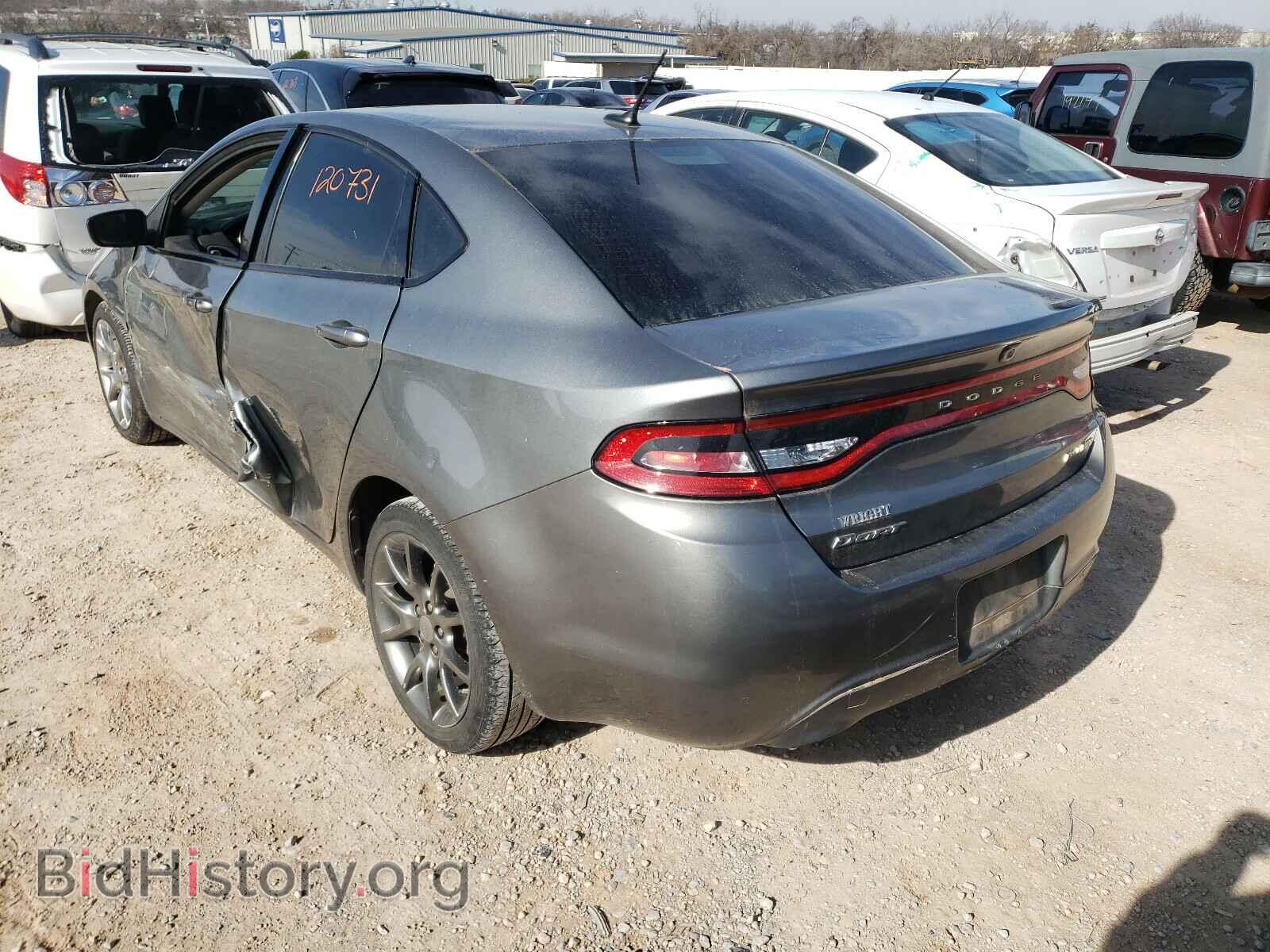 2013 DODGE DART - VIN: 1C3CDFBA3DD343947 - Фото 3