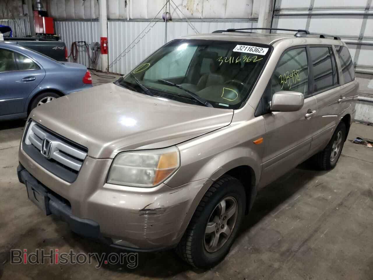 2006 HONDA PILOT - VIN: 2HKYF18526H522096 - Фото 2