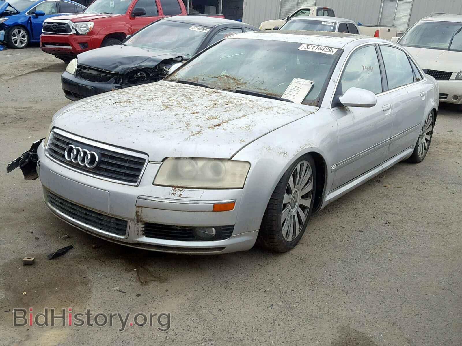 2004 AUDI A8 - VIN: WAUML44E44N003592 - Фото 2