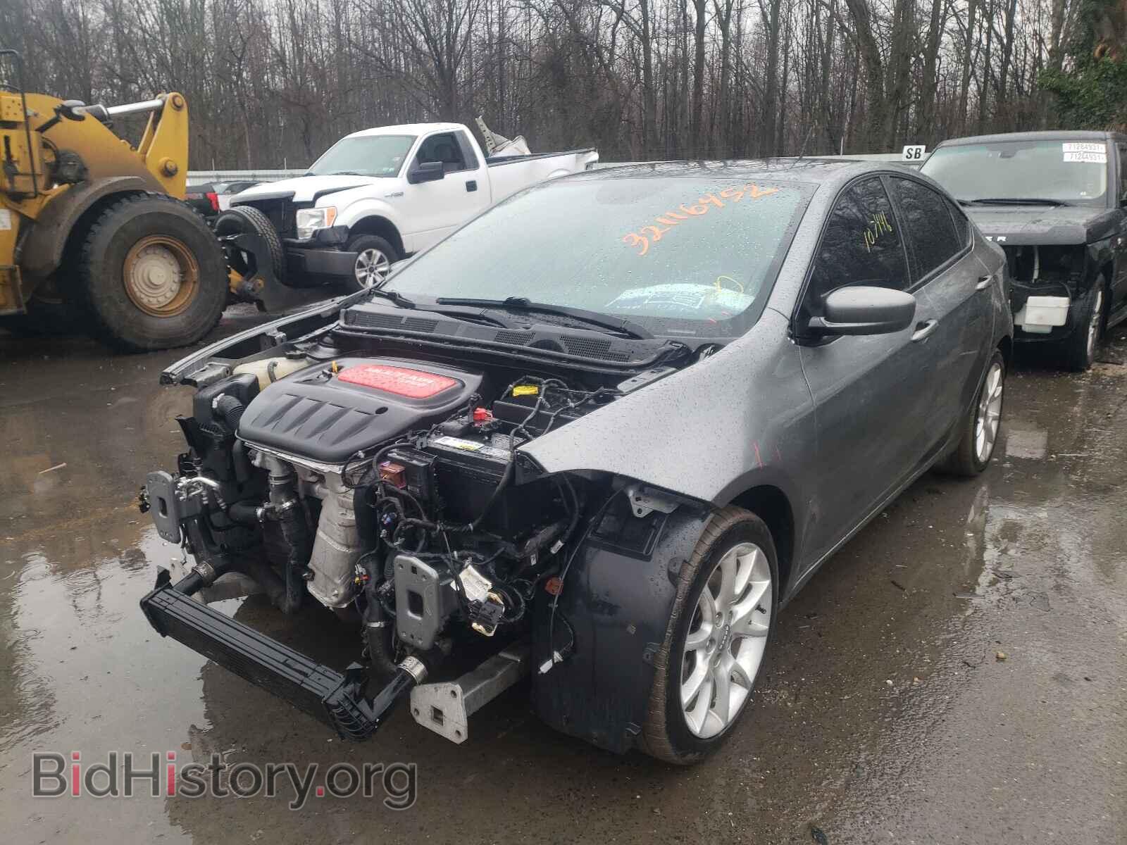 2013 DODGE DART - VIN: 1C3CDFBH6DD149491 - Фото 2