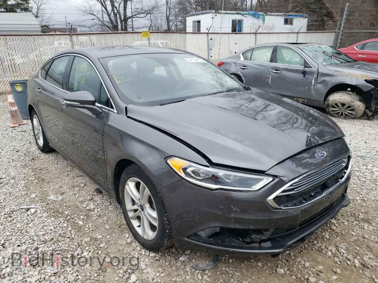 Photo 3FA6P0HD7JR153804 - FORD FUSION 2018