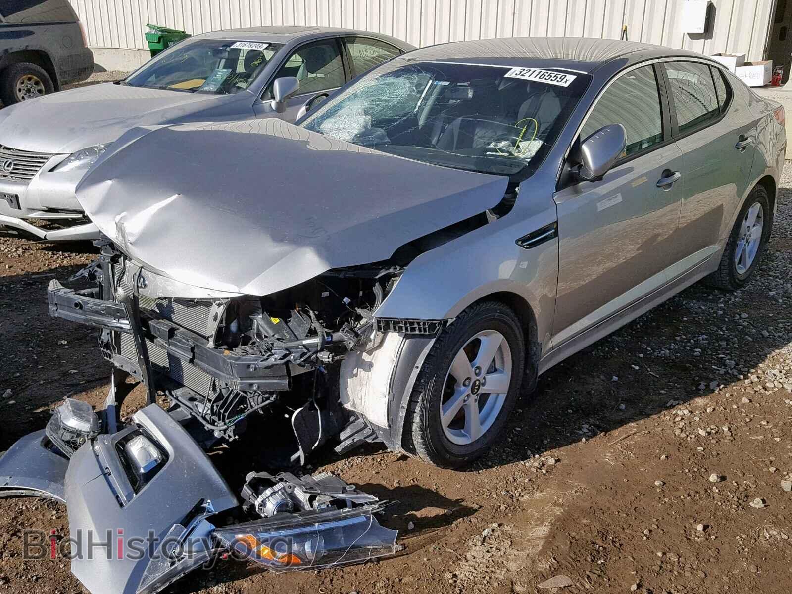 2015 KIA OPTIMA LX - VIN: KNAGM4A73F5561159 - Фото 2