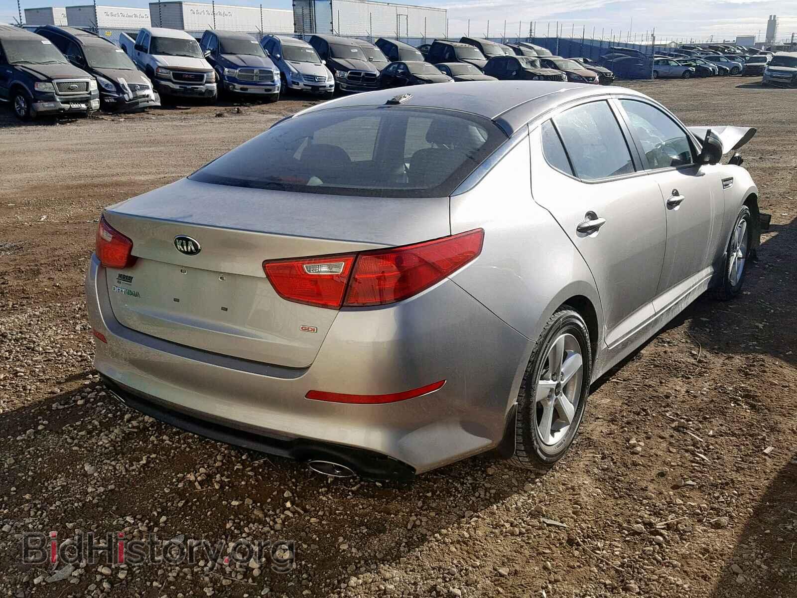 2015 KIA OPTIMA LX - VIN: KNAGM4A73F5561159 - Фото 4