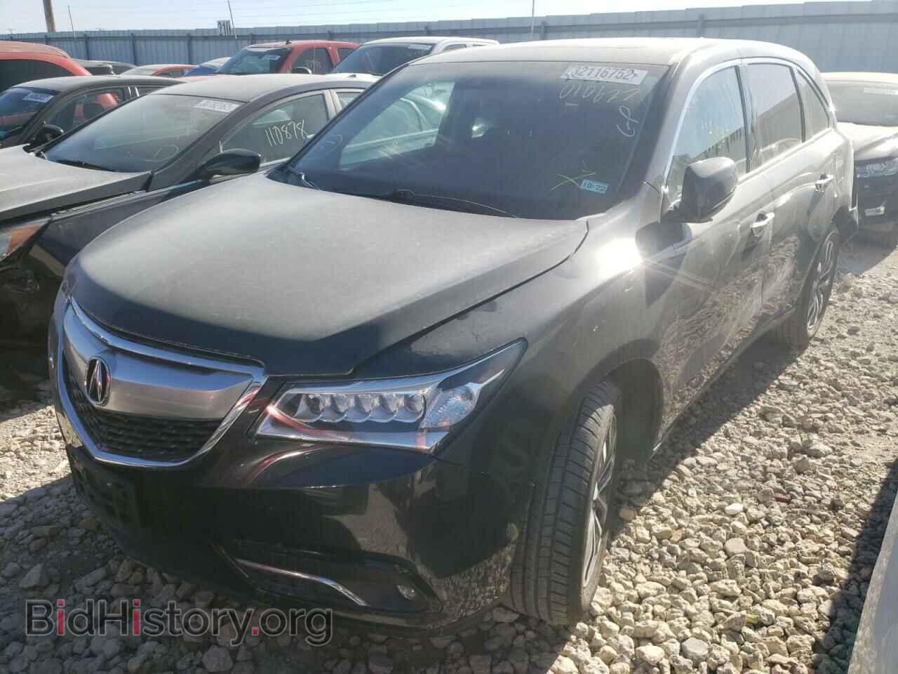 2016 ACURA MDX - VIN: 5FRYD4H44GB010627 - Фото 2
