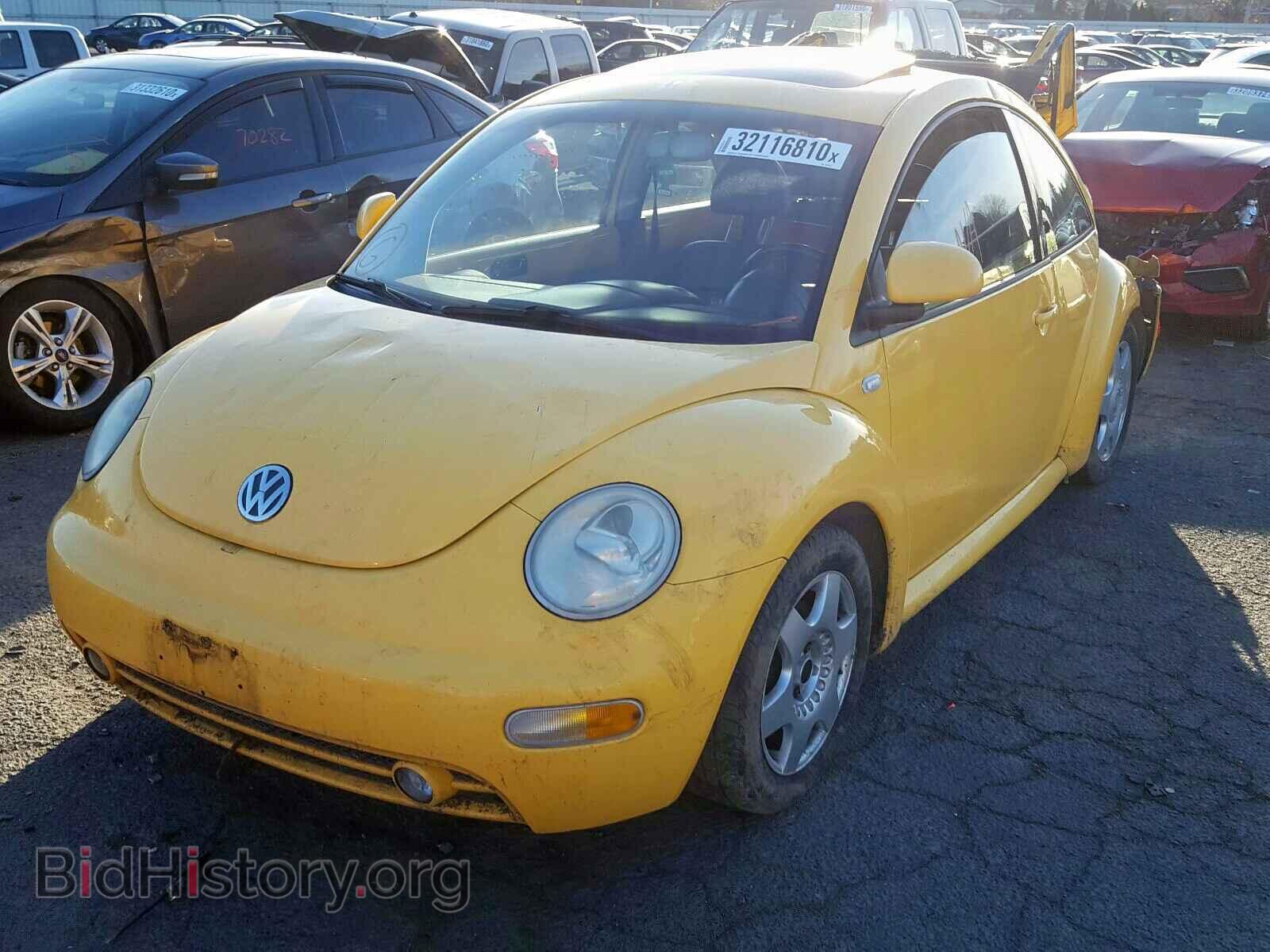 2000 VOLKSWAGEN BEETLE - VIN: 3VWCD21C2YM487195 - Фото 2