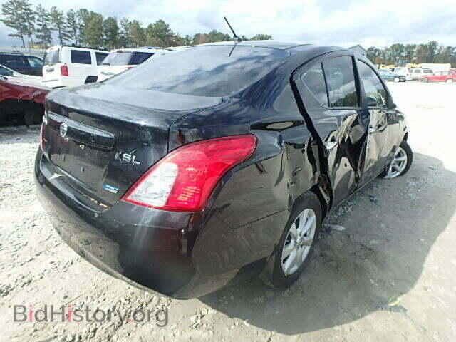 2012 NISSAN VERSA - VIN: 3N1CN7AP2CL889672 - Фото 4
