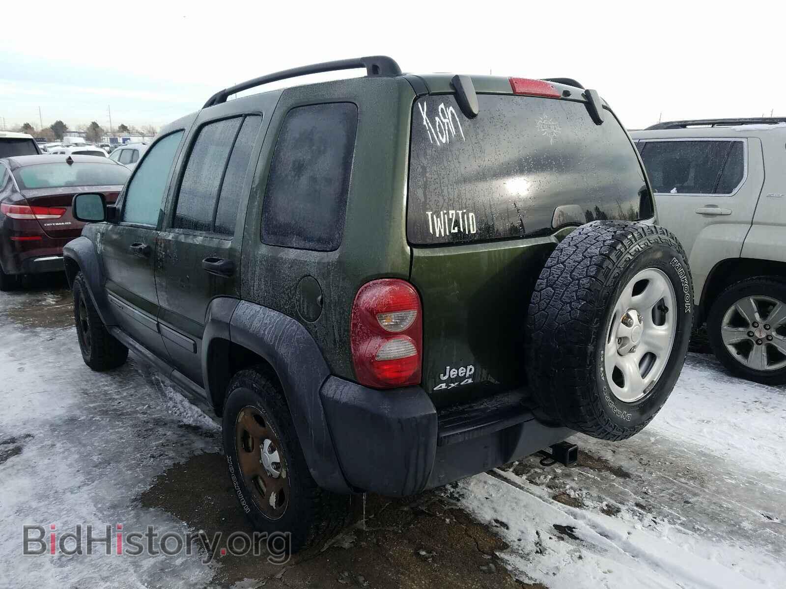2007 JEEP LIBERTY - VIN: 1J4GL48K07W694113 - Фото 3