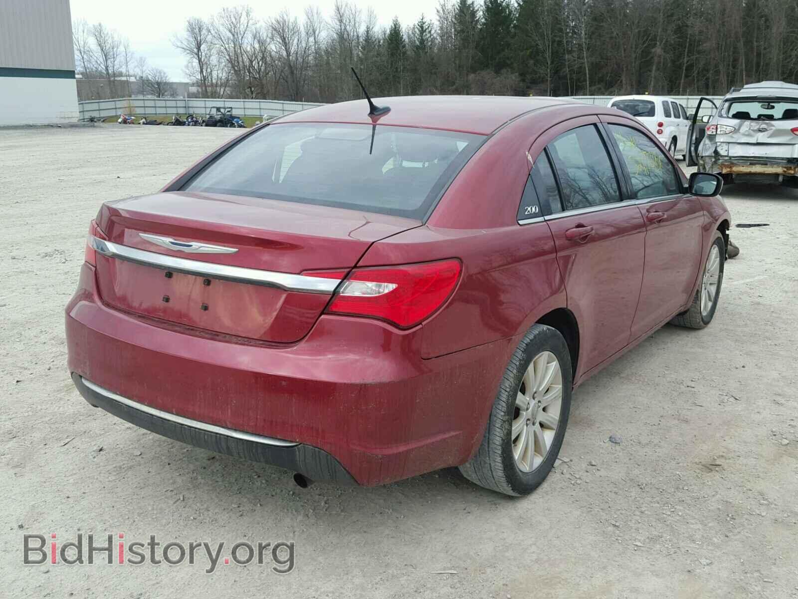 2012 CHRYSLER 200 - VIN: 1C3CCBBB3CN288414 - Фото 4