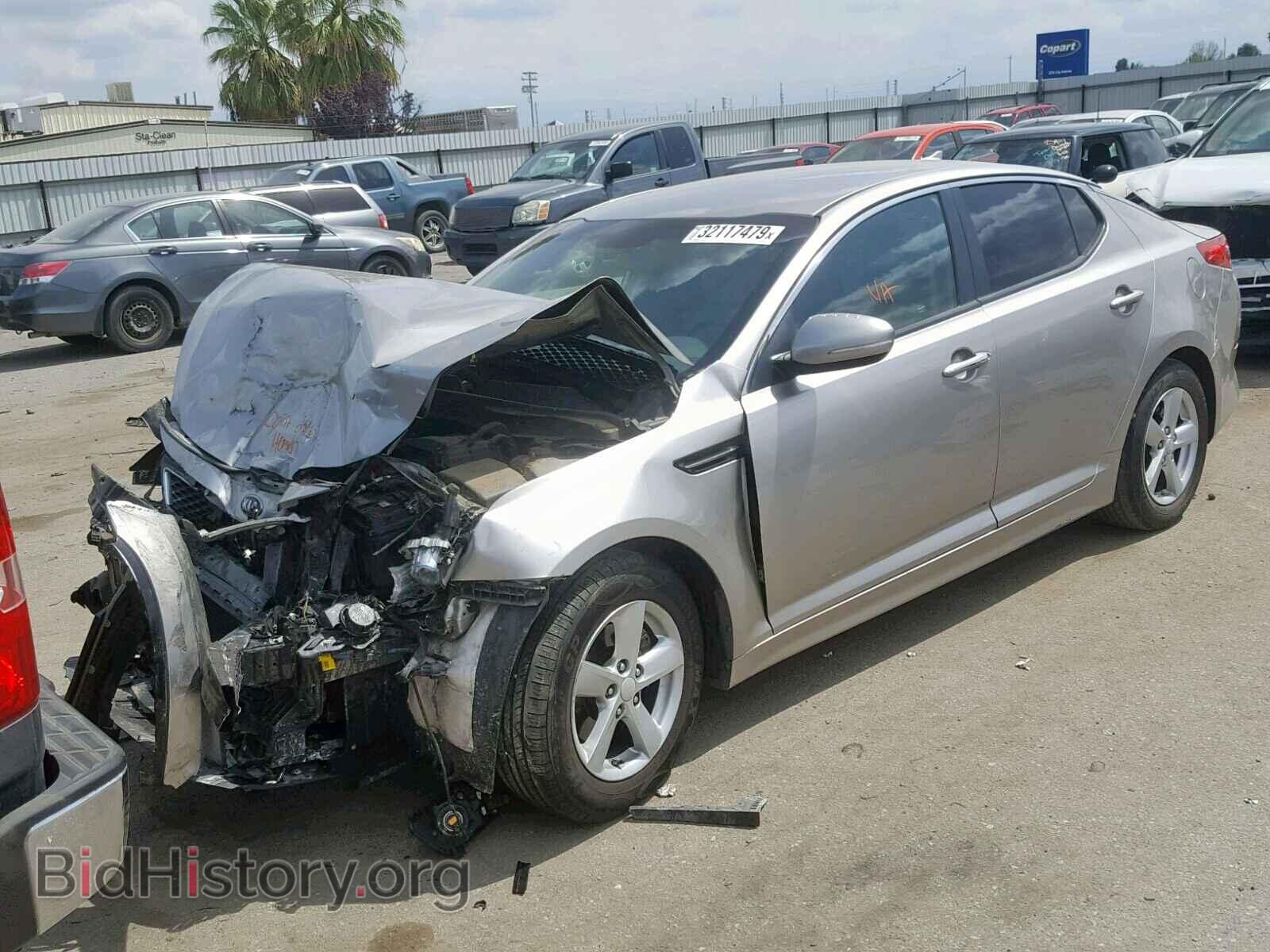 2015 KIA OPTIMA - VIN: KNAGM4A77F5547118 - Фото 2