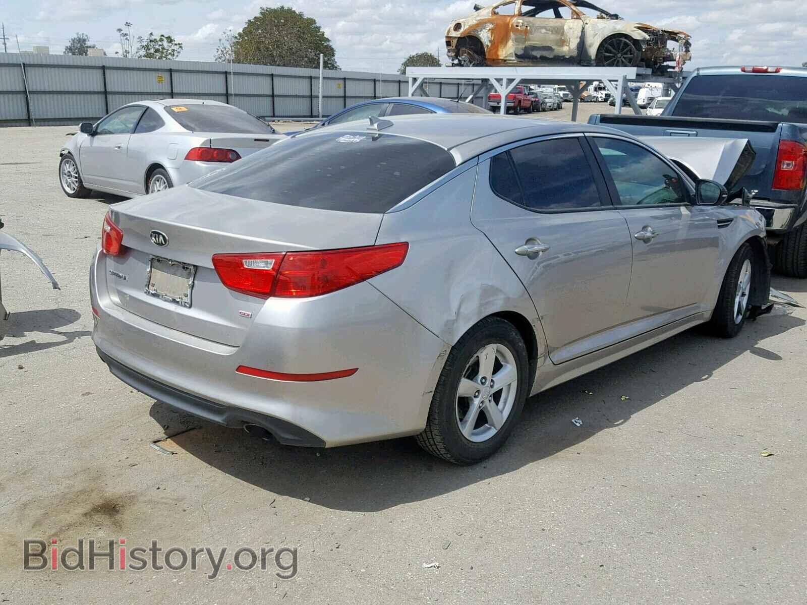 2015 KIA OPTIMA - VIN: KNAGM4A77F5547118 - Фото 4