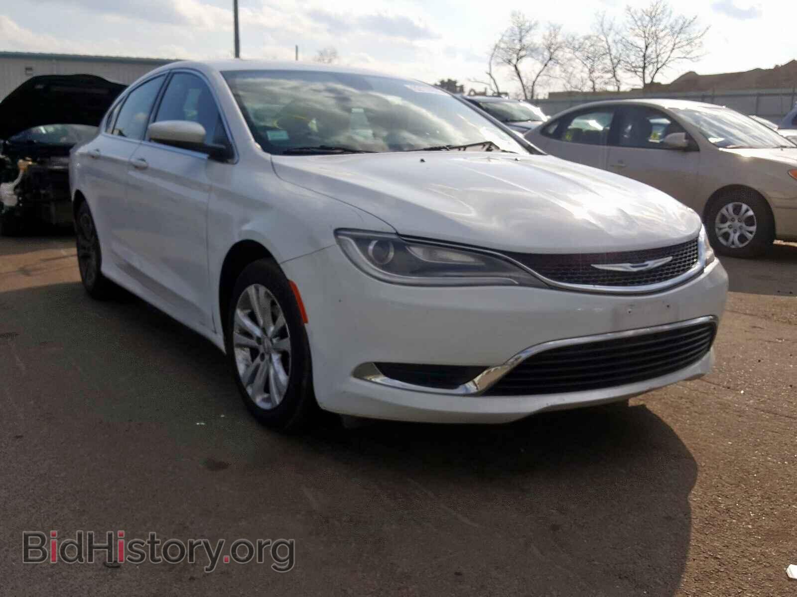 Фотография 1C3CCCAB9FN724713 - CHRYSLER 200 2015