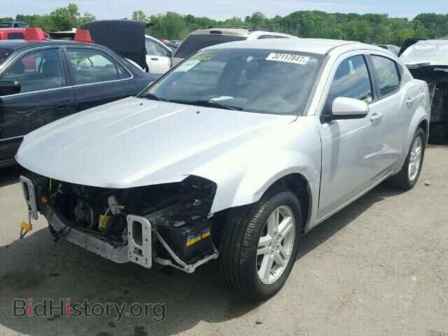 2011 DODGE AVENGER - VIN: 1B3BD1FBXBN531855 - Фото 2