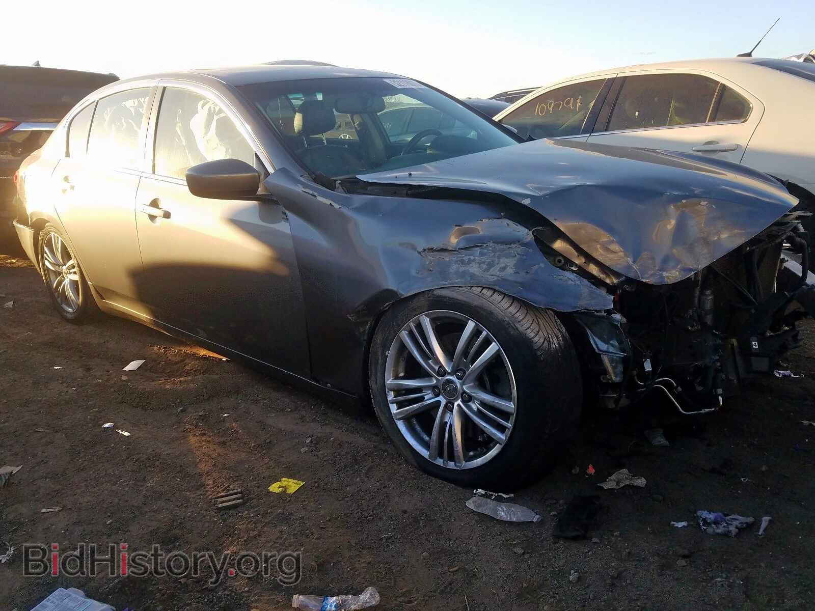 Photo JN1CV6APXCM936317 - INFINITI G37 BASE 2012