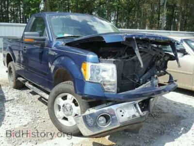 2013 Ford F150, blue — VIN 1FTMF1CF5DFD93275, Copart