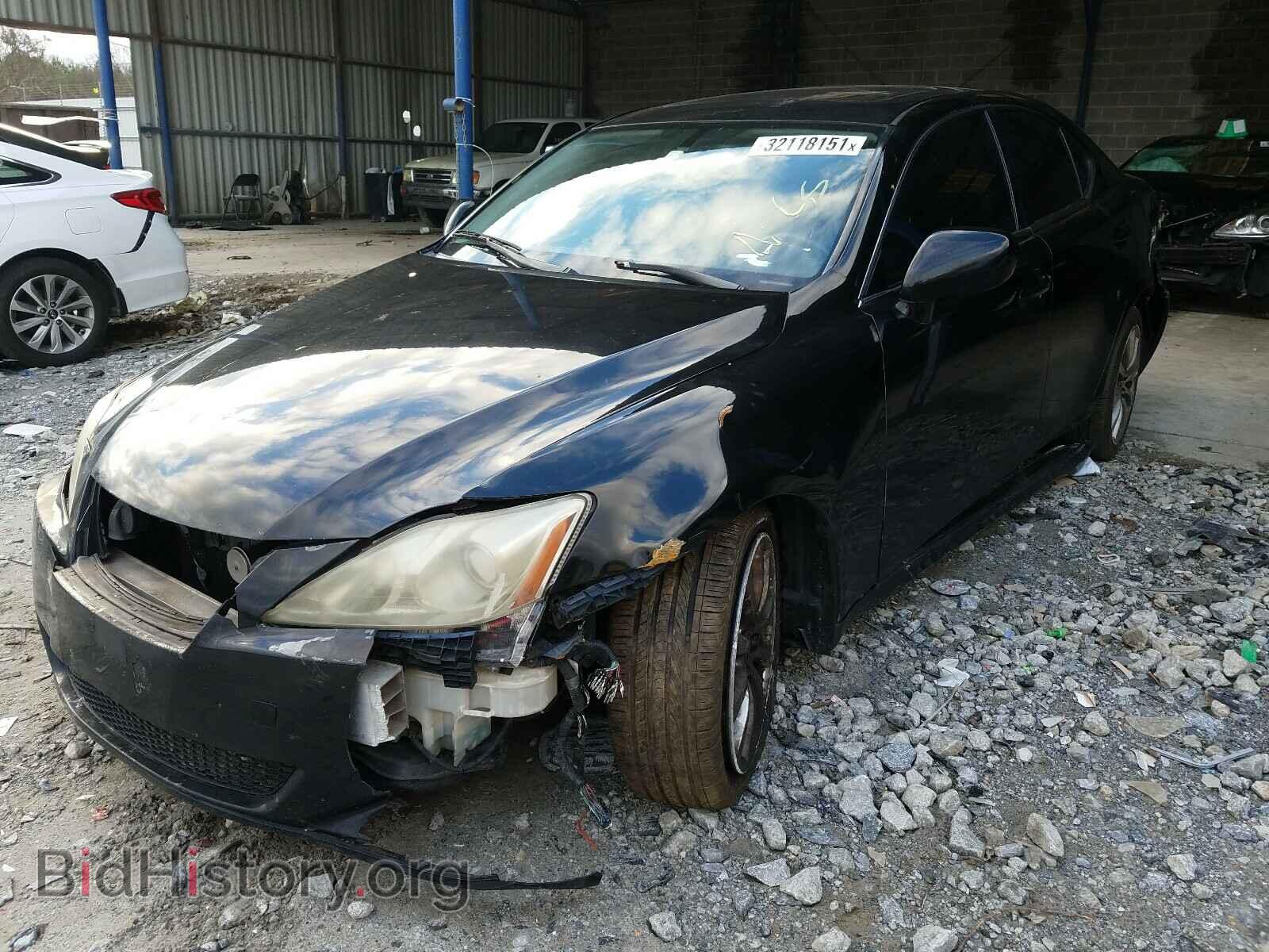 2008 LEXUS IS - VIN: JTHCK262482020651 - Фото 2
