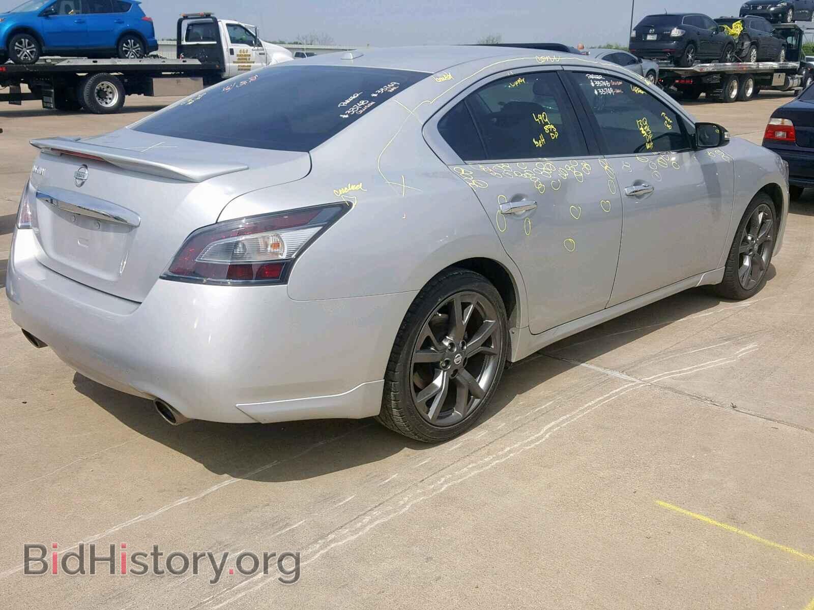 2013 NISSAN MAXIMA S - VIN: 1N4AA5AP8DC823439 - Фото 4