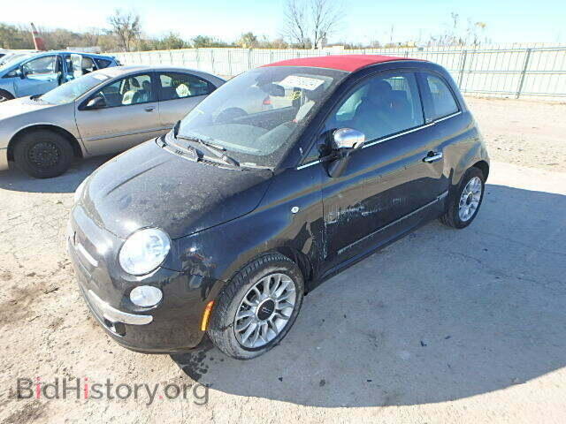2012 FIAT 500 - VIN: 3C3CFFER1CT385960 - Фото 2