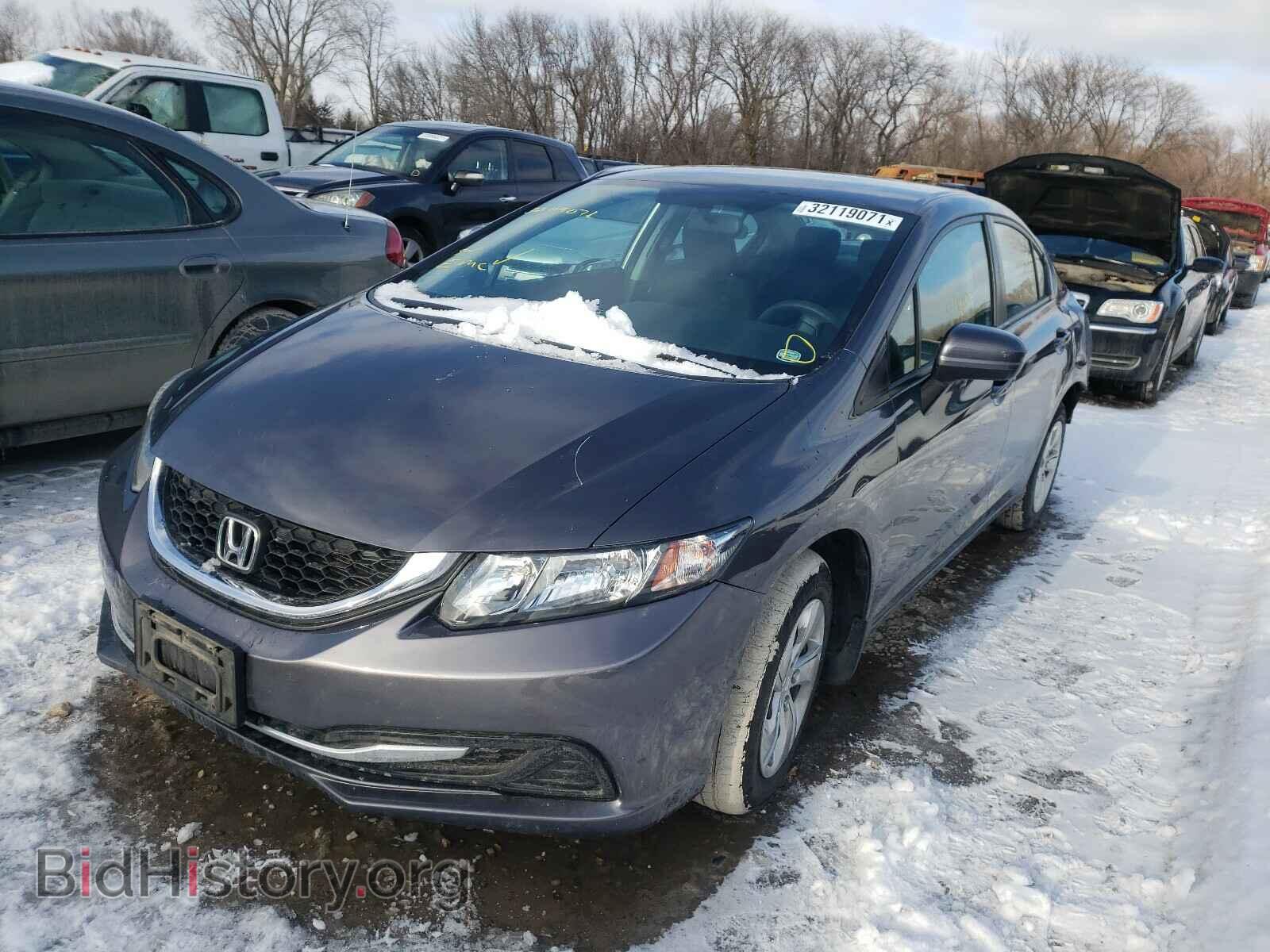 2015 HONDA CIVIC - VIN: 19XFB2F54FE073309 - Фото 2