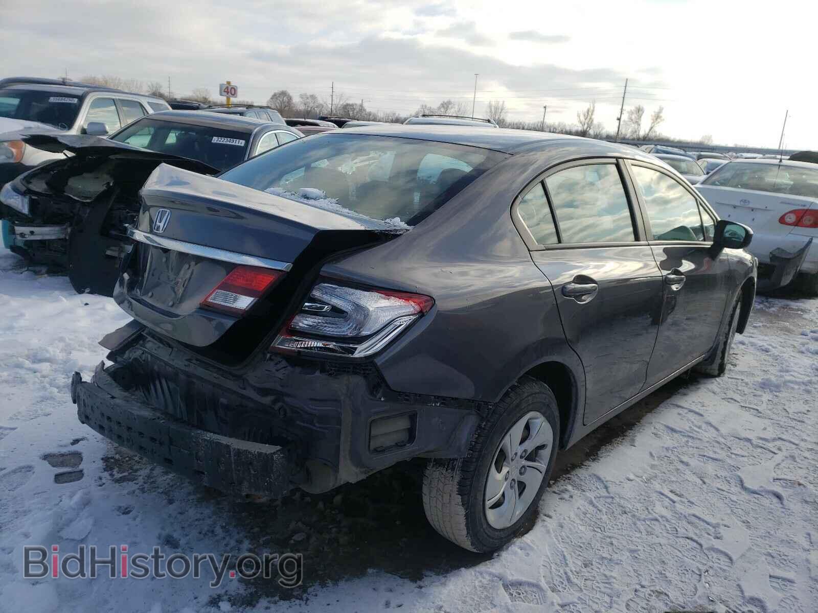 2015 HONDA CIVIC - VIN: 19XFB2F54FE073309 - Фото 4