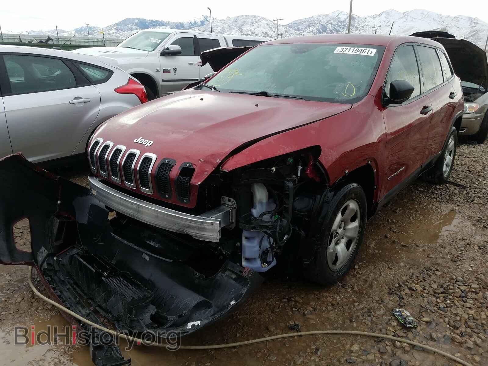 2015 JEEP CHEROKEE - VIN: 1C4PJLAB7FW731429 - Фото 2