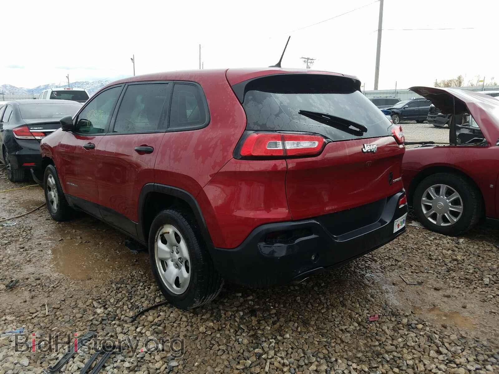 2015 JEEP CHEROKEE - VIN: 1C4PJLAB7FW731429 - Фото 3