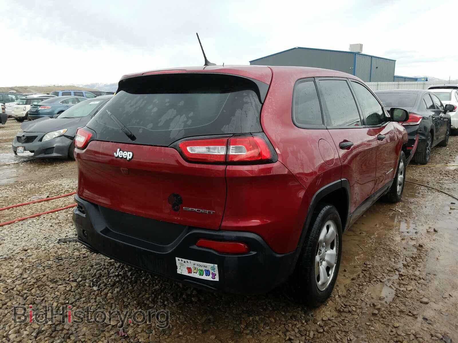 2015 JEEP CHEROKEE - VIN: 1C4PJLAB7FW731429 - Фото 4