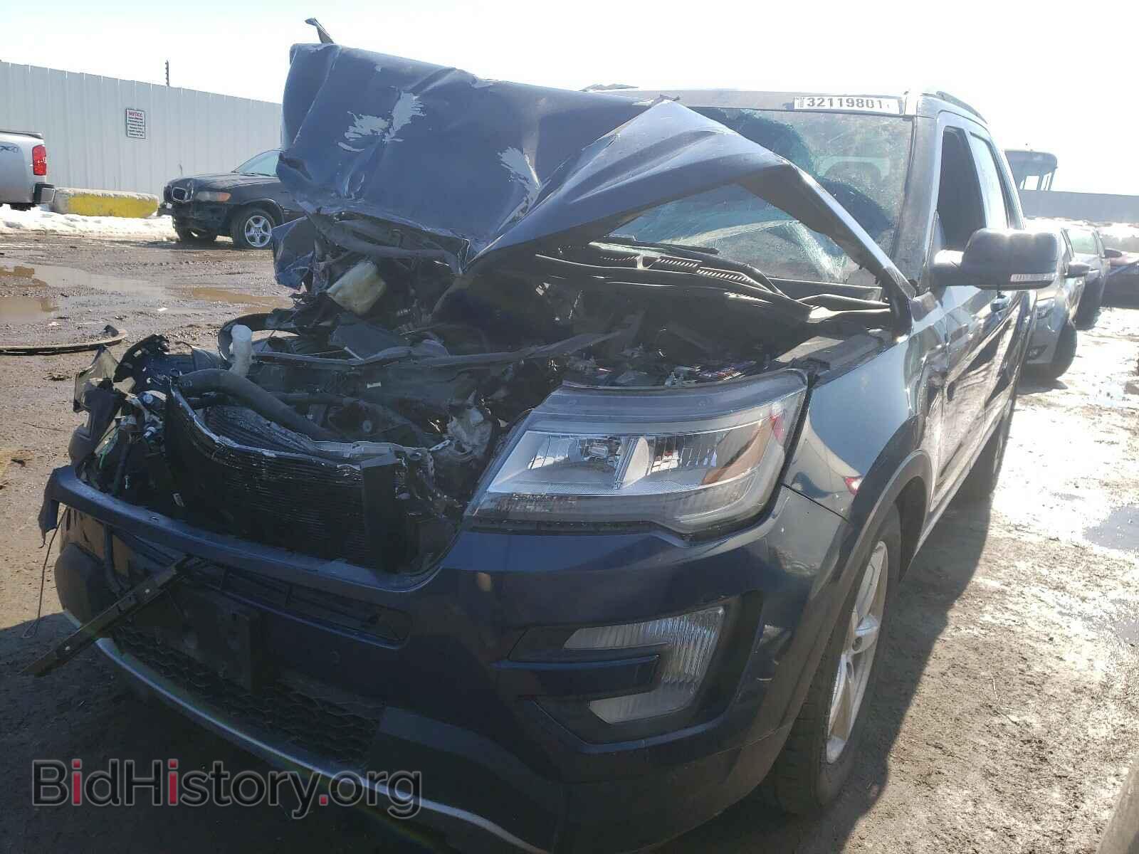 2016 FORD EXPLORER - VIN: 1FM5K8D87GGC83492 - Фото 2