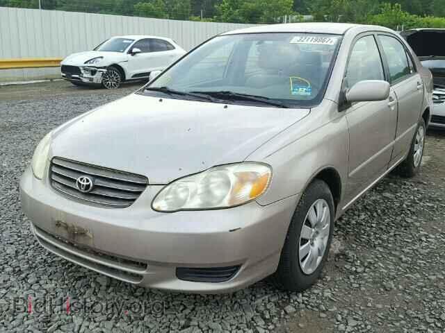 2003 TOYOTA COROLLA - VIN: 2T1BR38E73C146244 - Photo 2