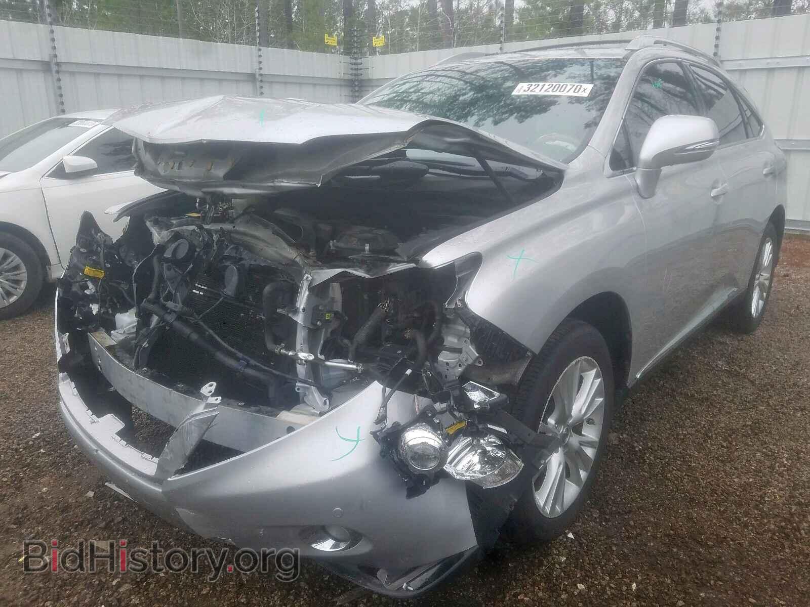 2011 LEXUS RX450 - VIN: JTJBC1BA4B2044180 - Фото 2