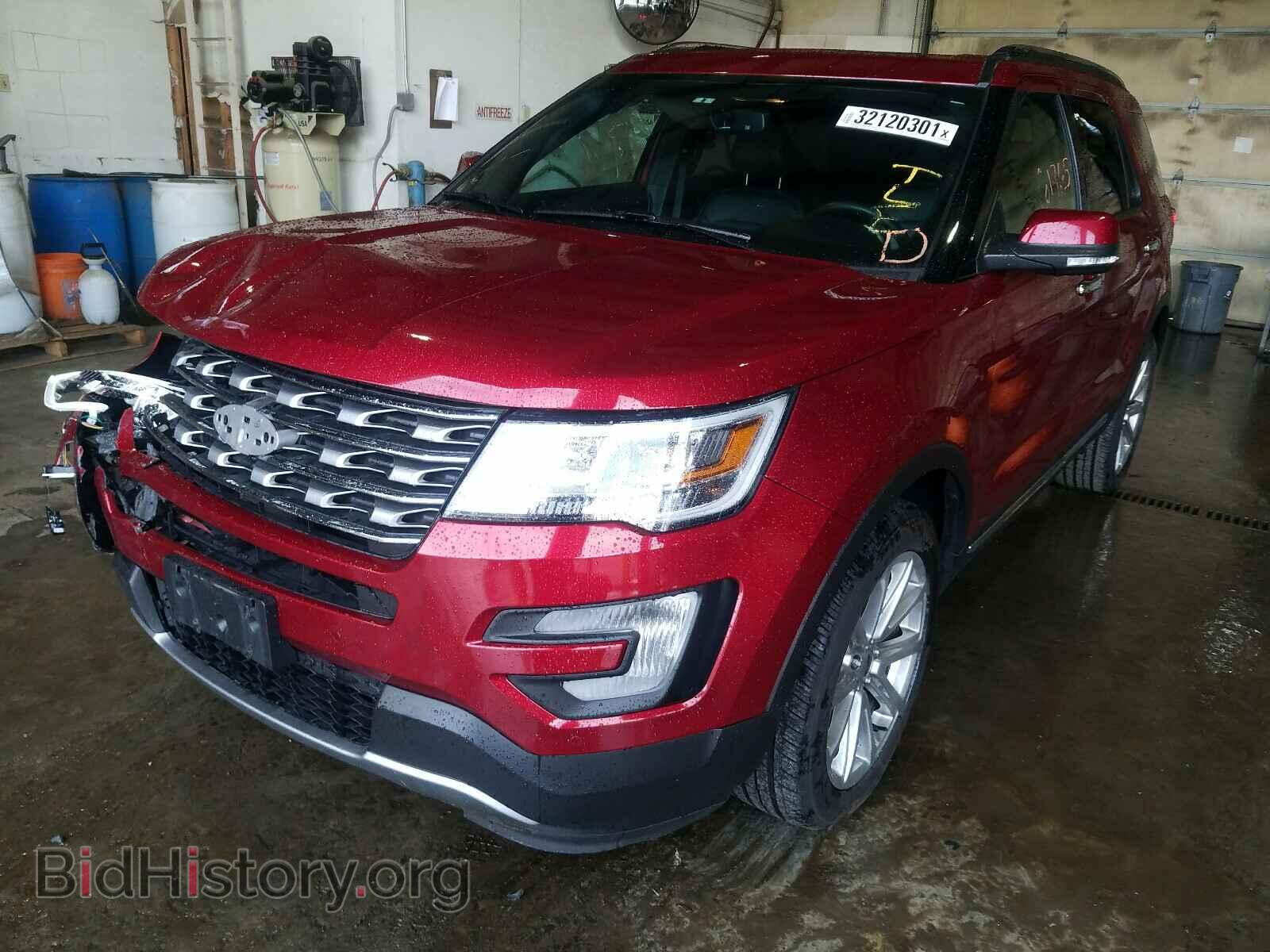 2017 FORD EXPLORER - VIN: 1FM5K8F86HGE25314 - Фото 2