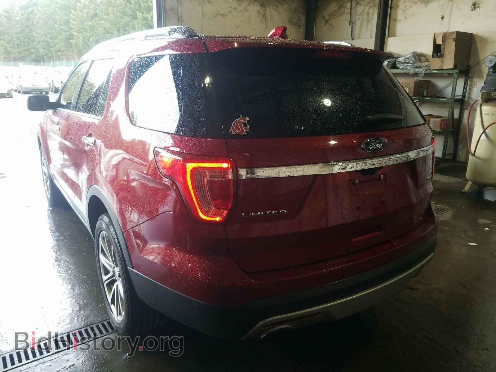 2017 FORD EXPLORER - VIN: 1FM5K8F86HGE25314 - Фото 3