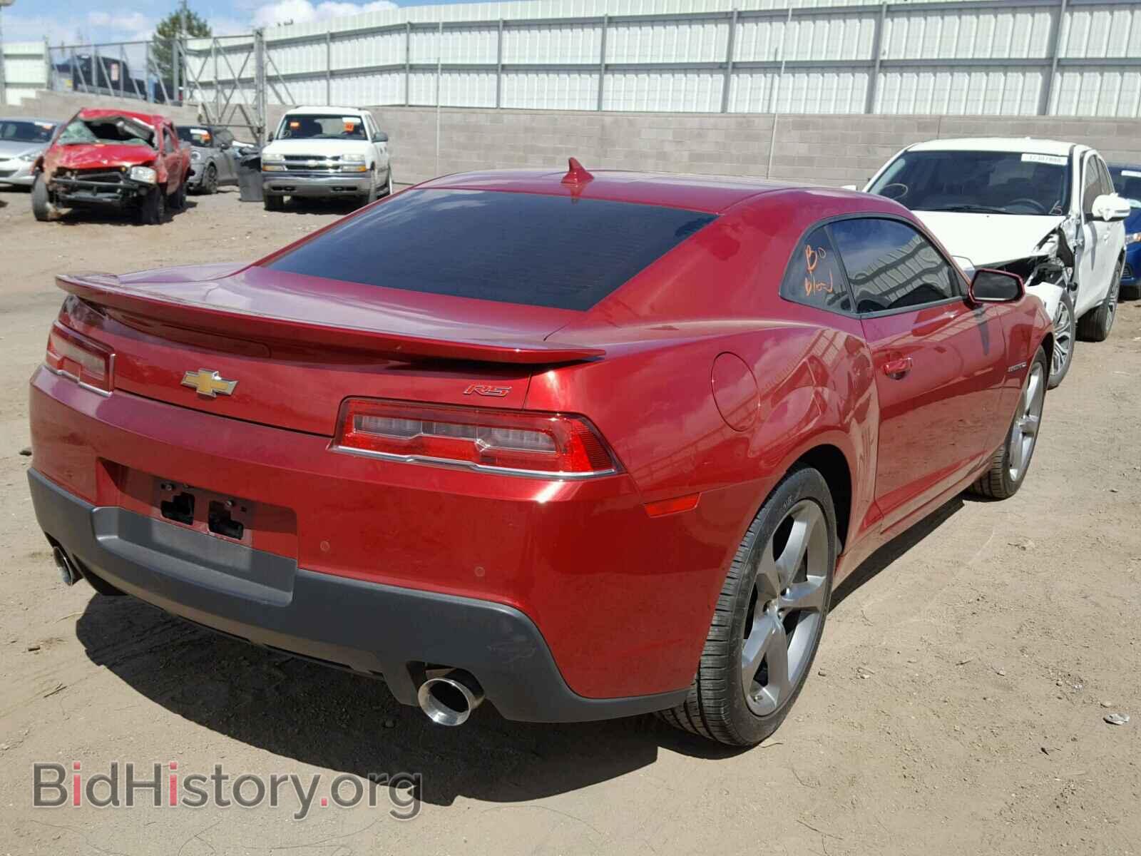 2014 CHEVROLET CAMARO - VIN: 2G1FB1E37E9245168 - Фото 4