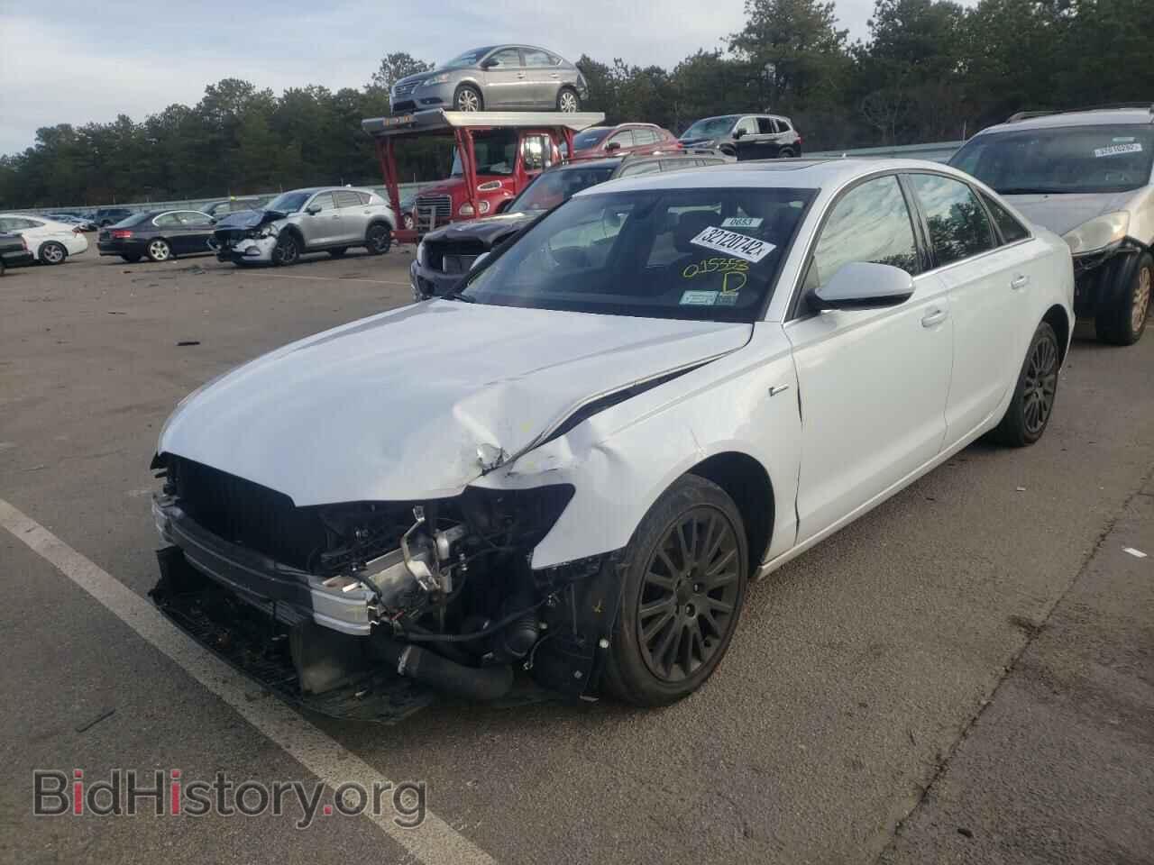 2015 AUDI A6 - VIN: WAUGFAFC0FN015353 - Фото 2