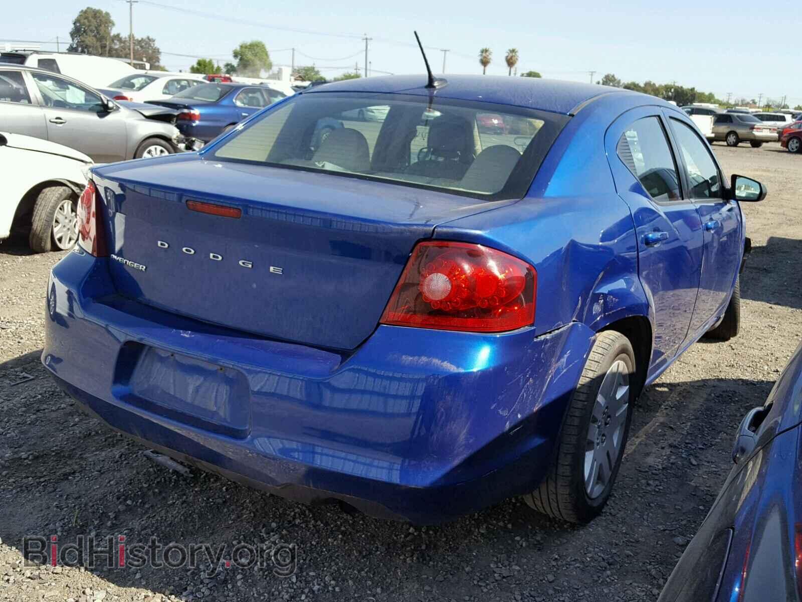 2013 DODGE AVENGER - VIN: 1C3CDZAB7DN725307 - Photo 4