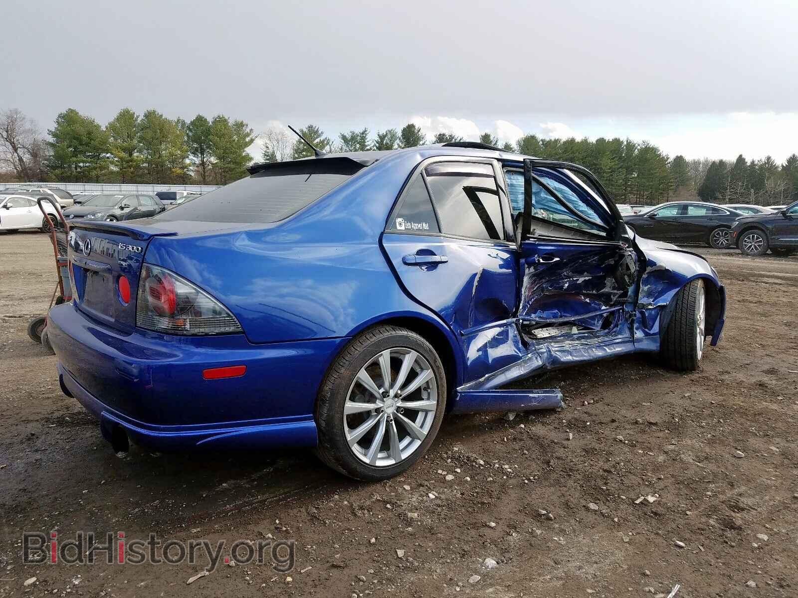 2002 LEXUS IS - VIN: JTHBD192020038529 - Фото 4