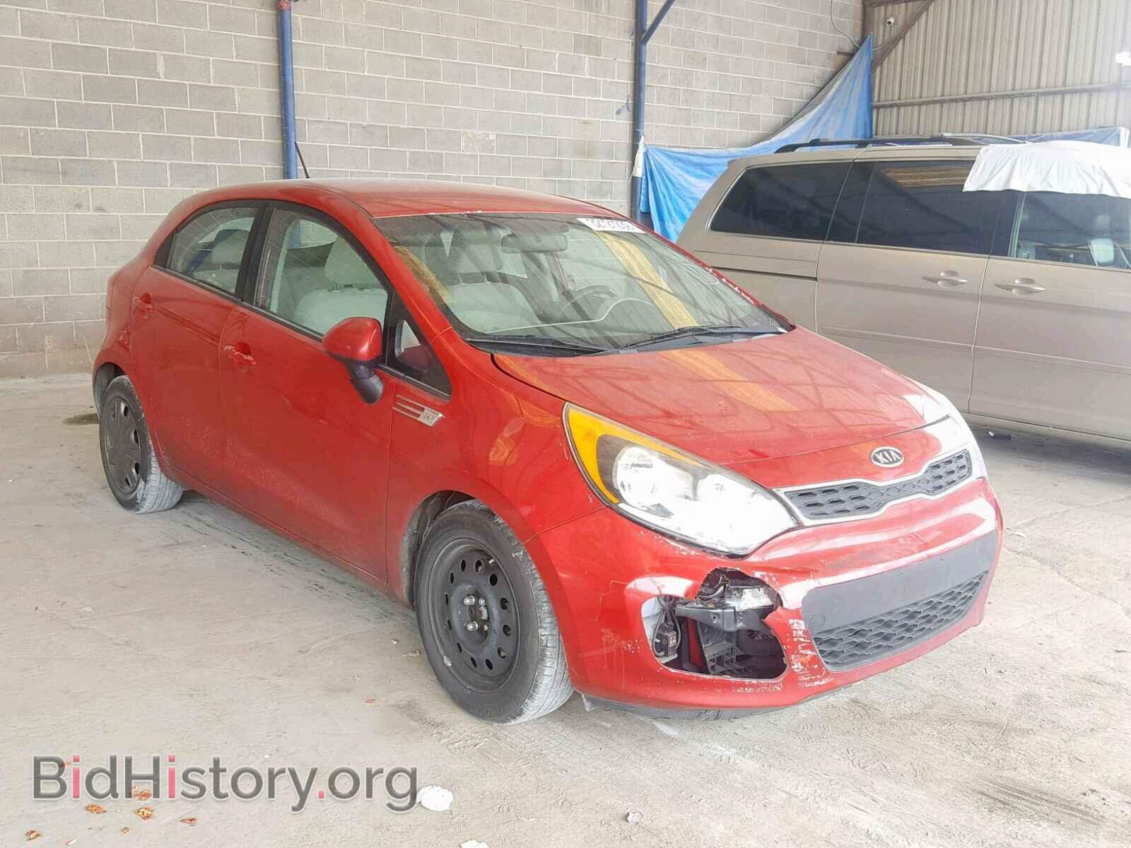 Фотография KNADN5A3XC6021316 - KIA RIO 2012