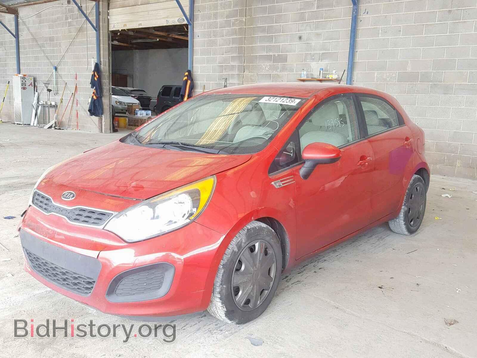 2012 KIA RIO - VIN: KNADN5A3XC6021316 - Фото 2