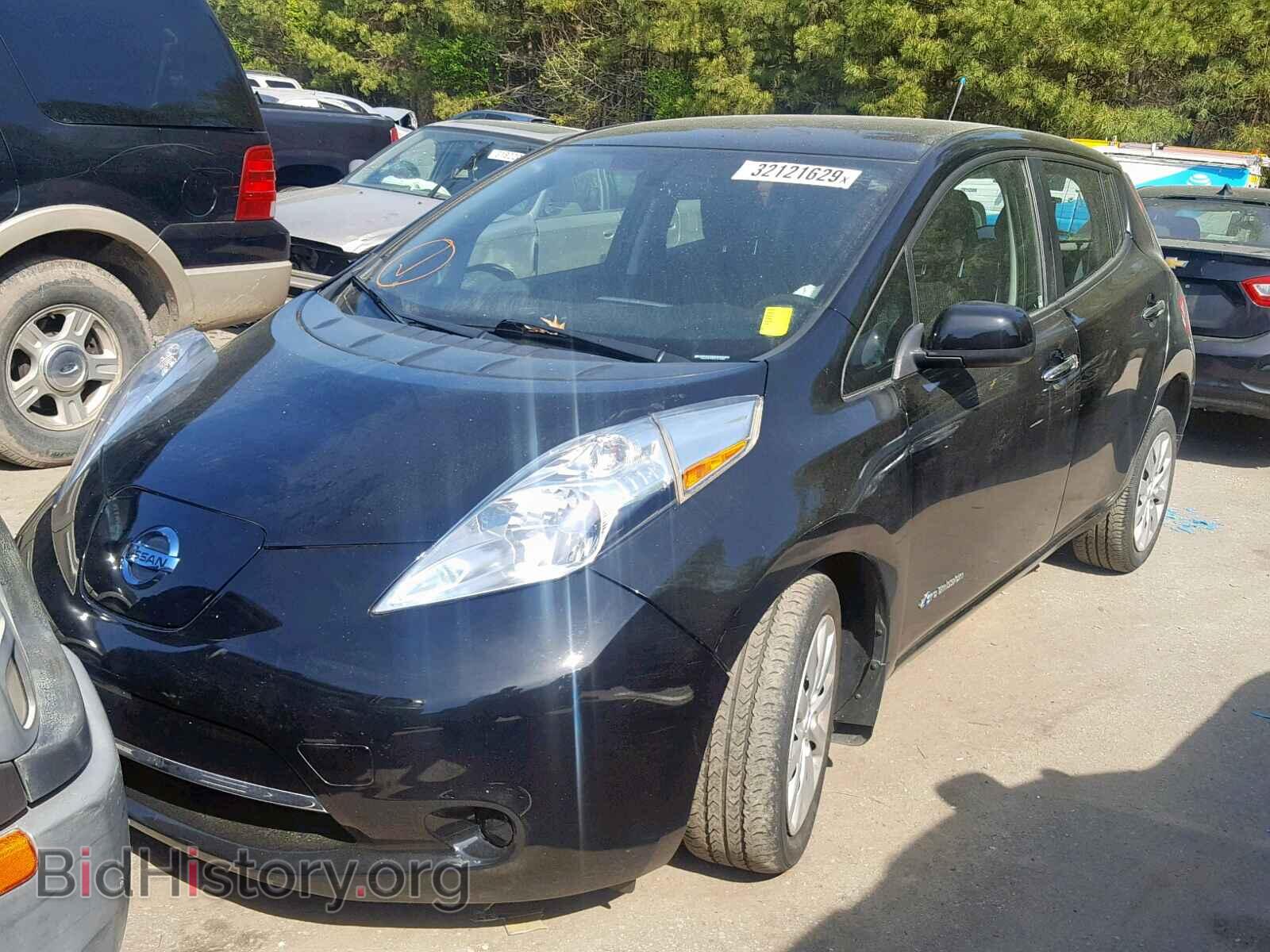 2013 NISSAN LEAF - VIN: 1N4AZ0CP9DC416464 - Фото 2