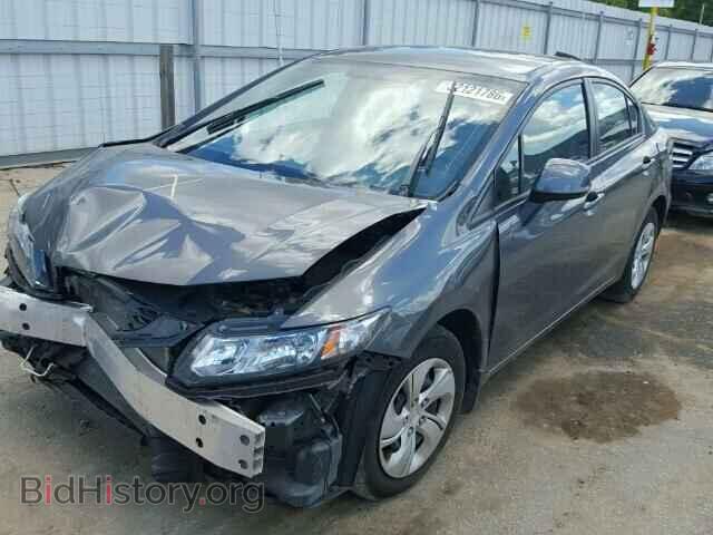 2013 HONDA CIVIC - VIN: 2HGFB2F46DH043562 - Фото 2