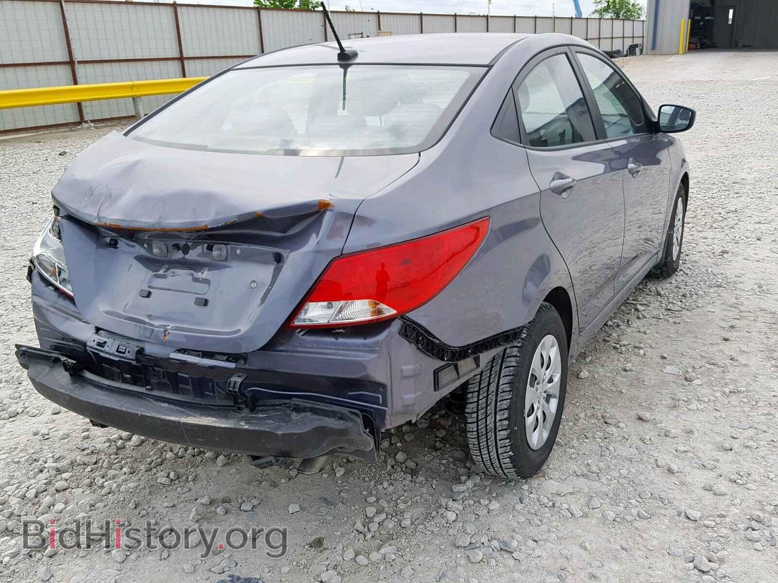 2016 HYUNDAI ACCENT - VIN: KMHCT4AEXGU081836 - Фото 4